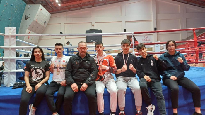 Şampiyonadan madalya ile döndüler 