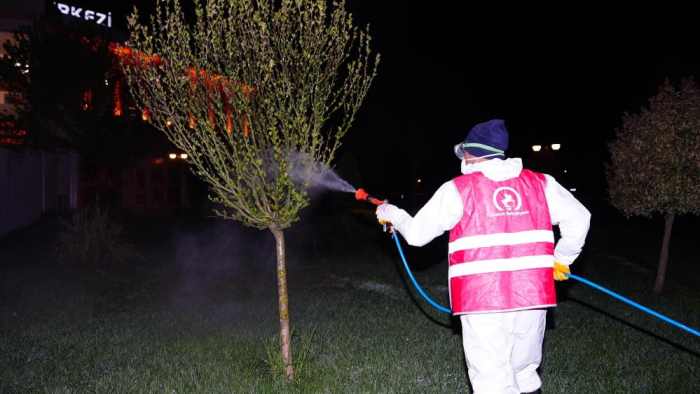 Bahar ilaçlaması başladı 