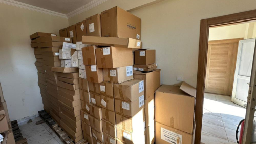 Can dostlara tıbbi malzeme desteği 