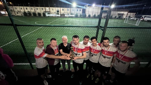 Atatürk Devlet Hastanesi futbol turnuvası şampiyonu Teknik servis oldu 