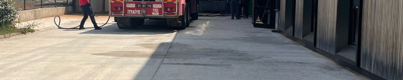 Tantimber Doğal Ahşap fabrikasında yangın